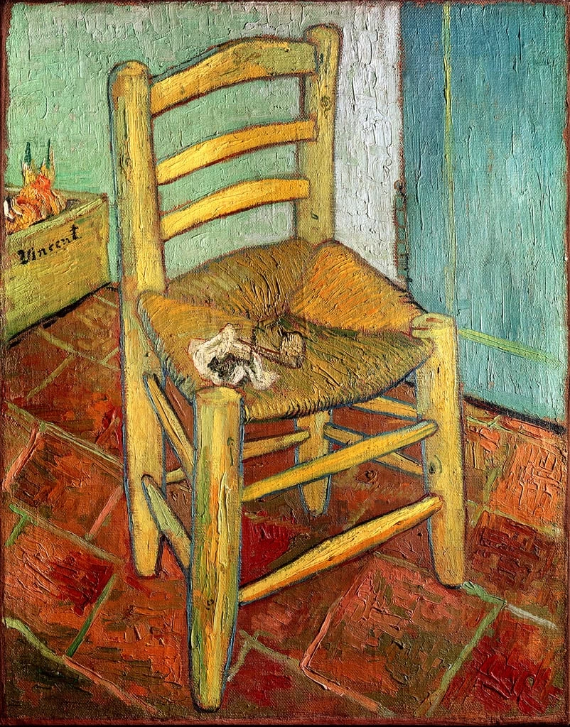  138-Vincent van Gogh-La Sedia, 1888 - National Gallery, London 